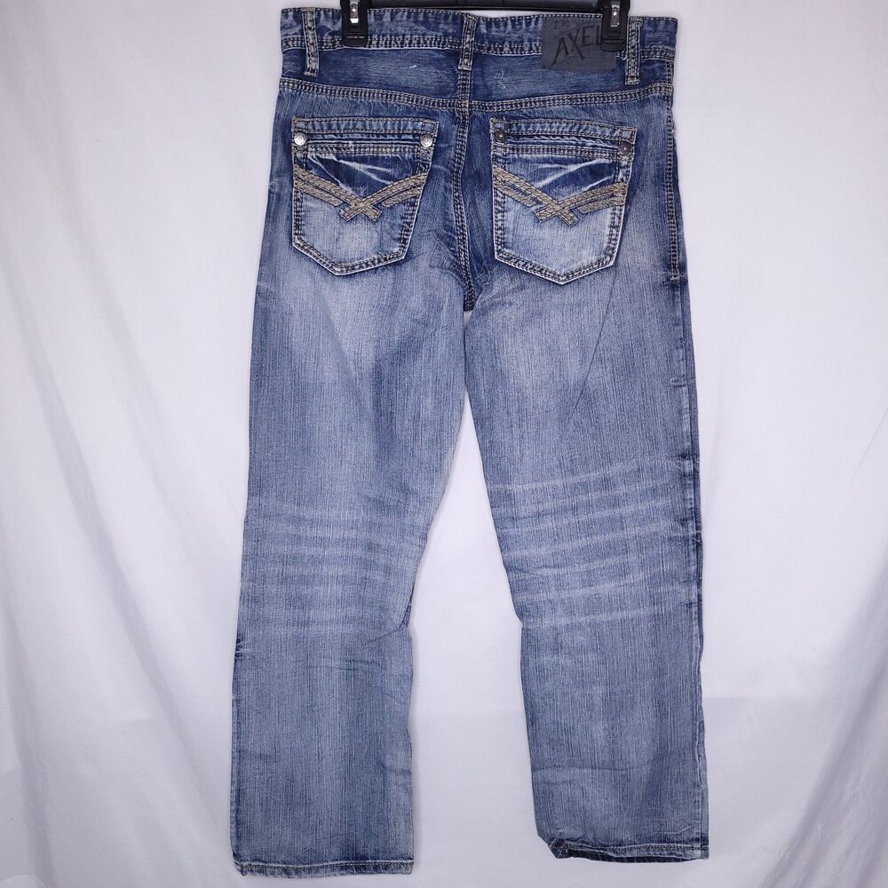 TK Axel Jeans Mens 34x30 Relaxed Straight Madison